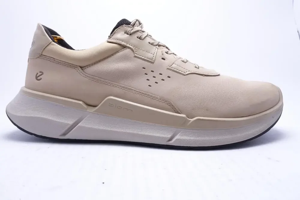 ECCO Biom 2.2 Shoes Mens Size 10.5 Beige Walking Sneakers Cushioned 83076402004